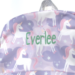 BLOOPER BAG: Monogrammed Kids Basic Backpack