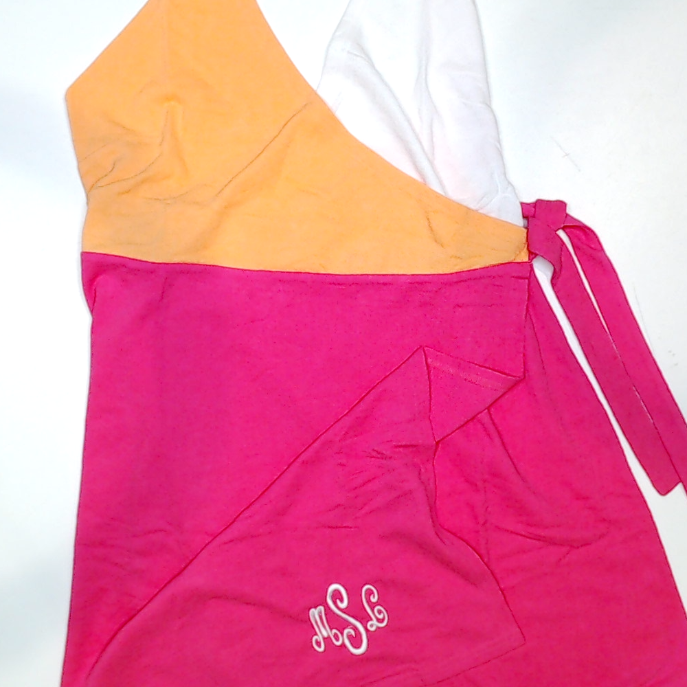 BLOOPER CLOTHING: Monogrammed Wrap Cover Up