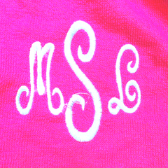 BLOOPER CLOTHING: Monogrammed Wrap Cover Up