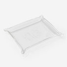 Monogrammed Small Acrylic Tray | Clear