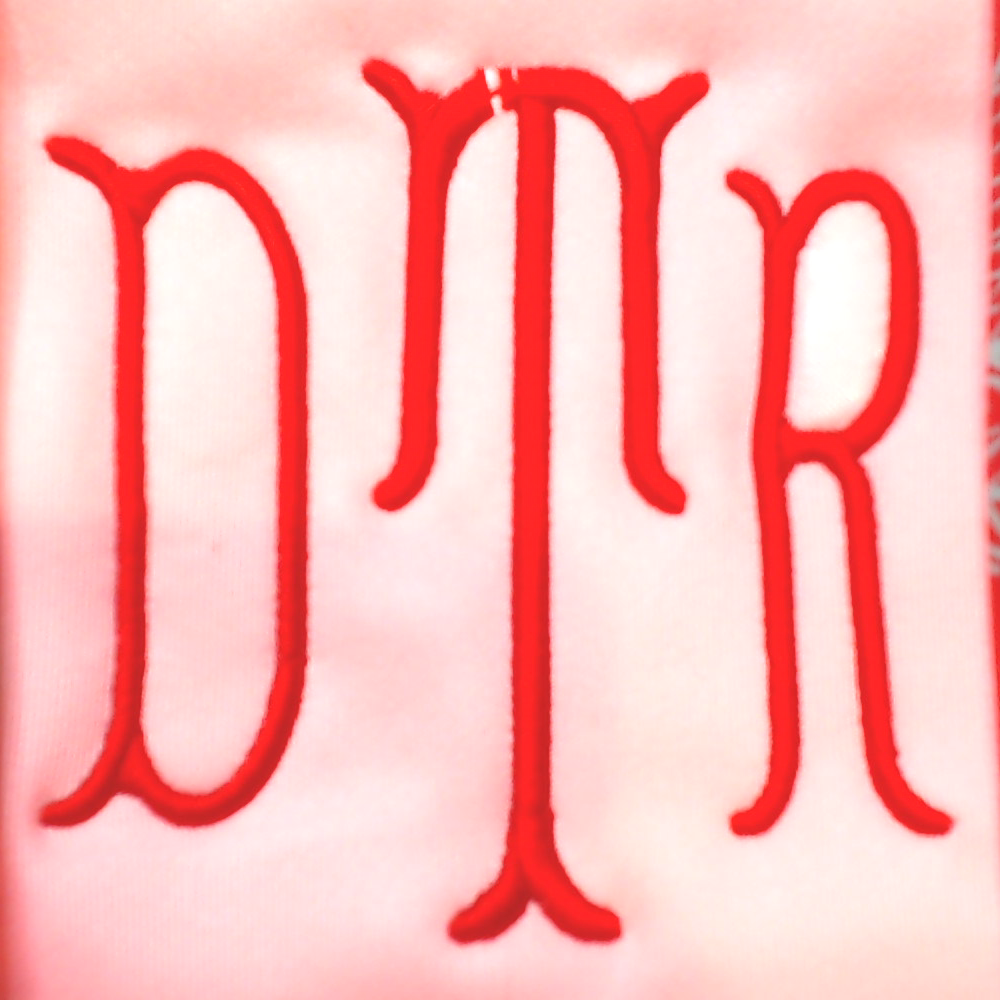 BLOOPER ACCESSORY: Monogrammed Luggage Cover