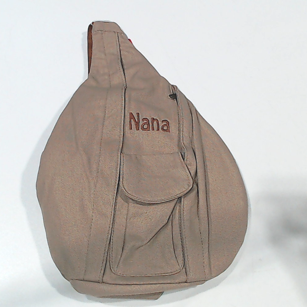 BLOOPER BAG: Monogrammed Sling Pack