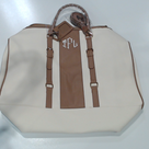 BLOOPER BAG: Monogrammed Weekender Bag