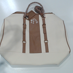 BLOOPER BAG: Monogrammed Weekender Bag