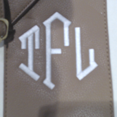 BLOOPER BAG: Monogrammed Weekender Bag