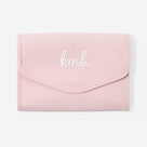 Monogrammed Travel Jewelry Organizer | Light Pink
