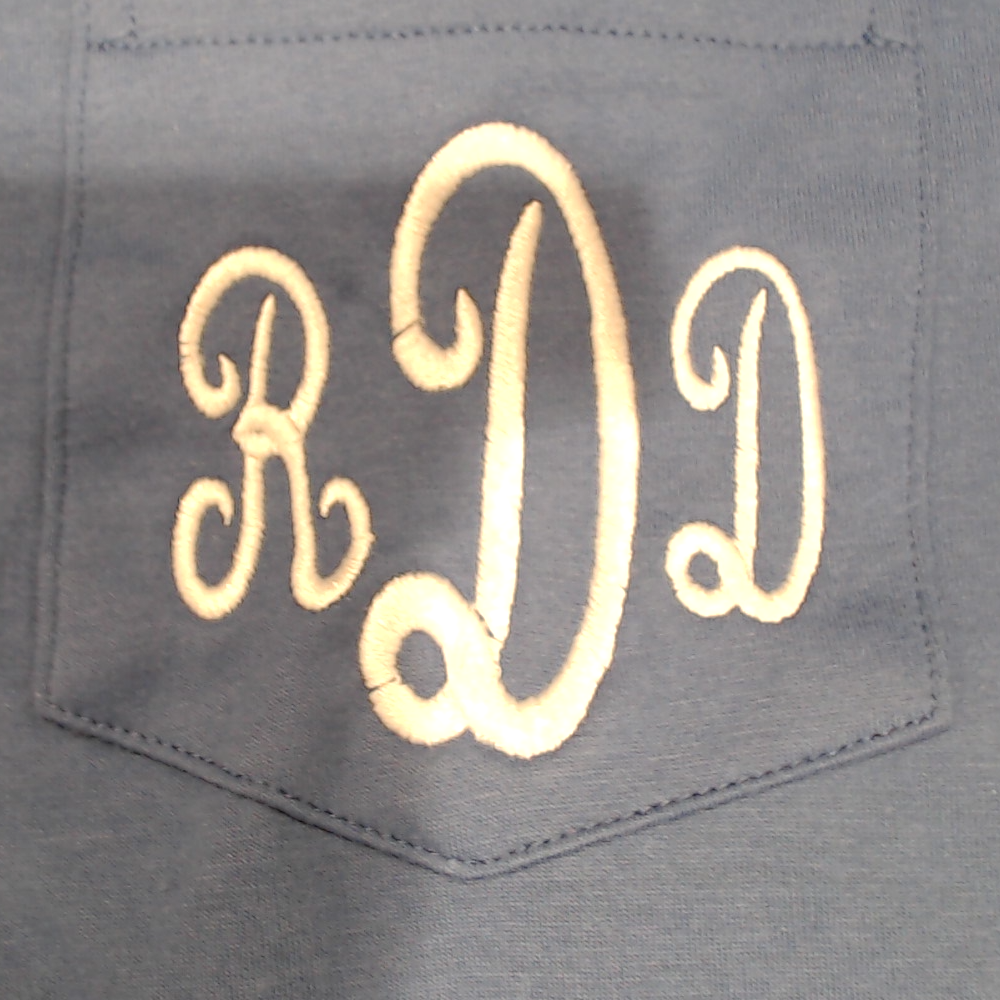 BLOOPER CLOTHING: Monogrammed America T-Shirt
