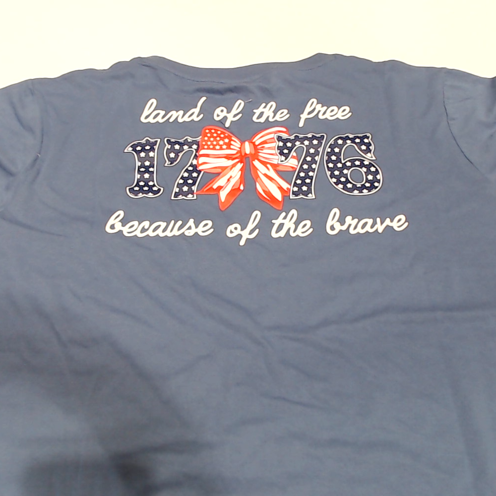 BLOOPER CLOTHING: Monogrammed America T-Shirt
