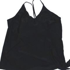 BLOOPER SWIM: Monogrammed Ruched Tankini