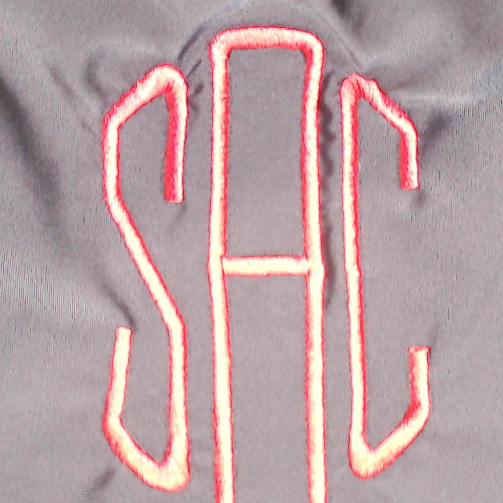 BLOOPER SWIM: Monogrammed Ruched Tankini