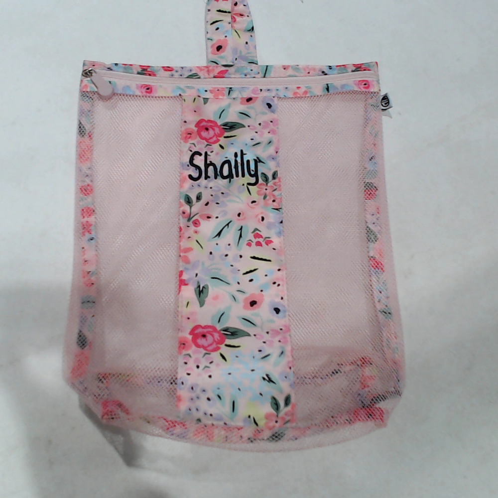 BLOOPER BAG: Monogrammed Shower Bag