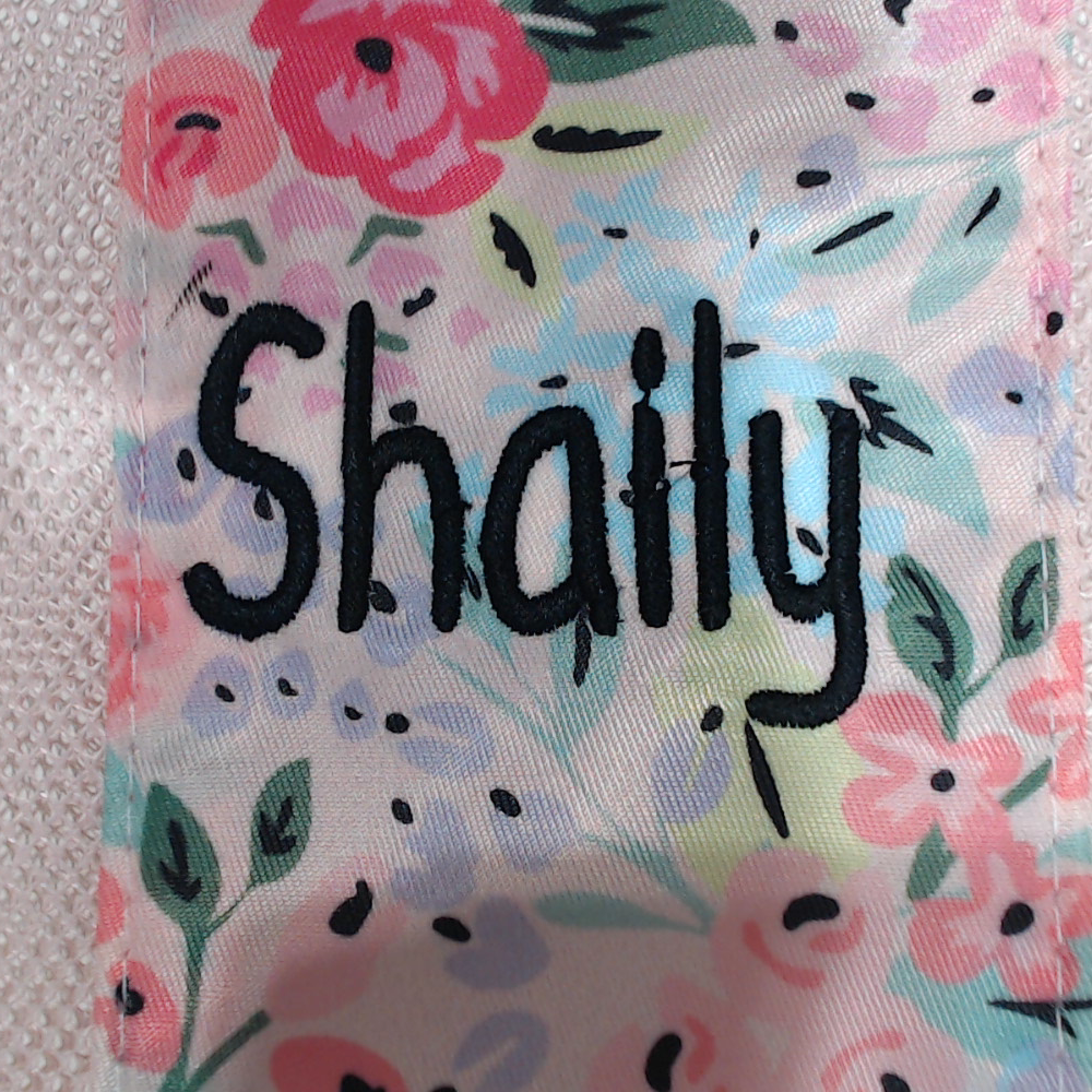 BLOOPER BAG: Monogrammed Shower Bag