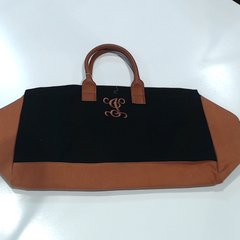 BLOOPER BAG: Monogrammed Upscale Weekender