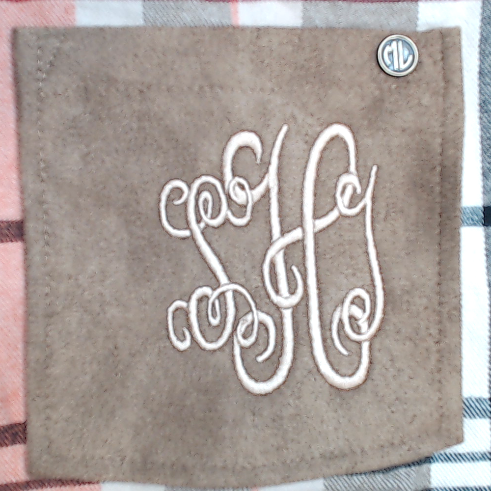 BLOOPER CLOTHING: Monogrammed Shirt Jacket