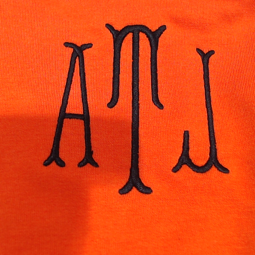 BLOOPER CLOTHING: Monogrammed Quarter Zip Sweatshirt