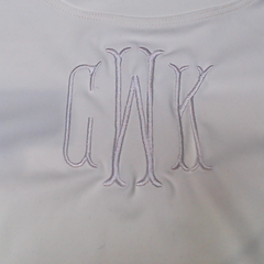 BLOOPER CLOTHING: Monogrammed Exercise Tank
