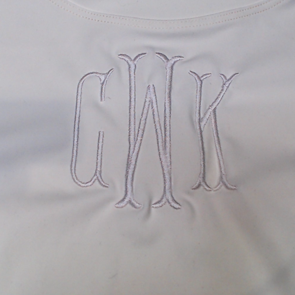 BLOOPER CLOTHING: Monogrammed Exercise Tank