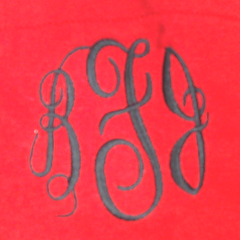 BLOOPER KIDS: Monogrammed Kids Long Sleeve Shirt