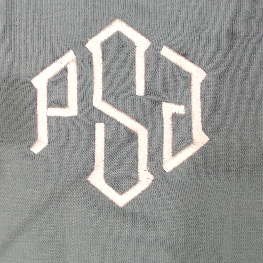 BLOOPER CLOTHING: Monogrammed Pullover