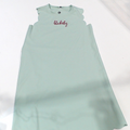 BLOOPER KIDS: Monogrammed Girls Scallop Dress