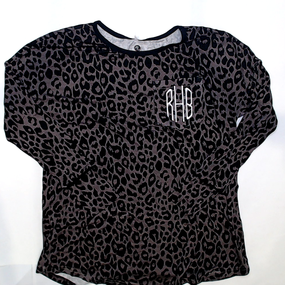 BLOOPER CLOTHING: Monogrammed Top