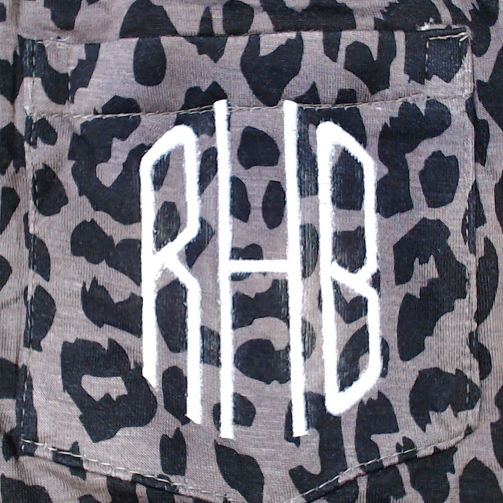 BLOOPER CLOTHING: Monogrammed Top