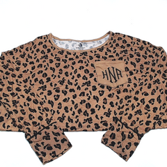 BLOOPER CLOTHING: Monogrammed Pajama Shirt