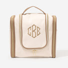 Monogrammed Hanging Toiletry Bag | Ivory