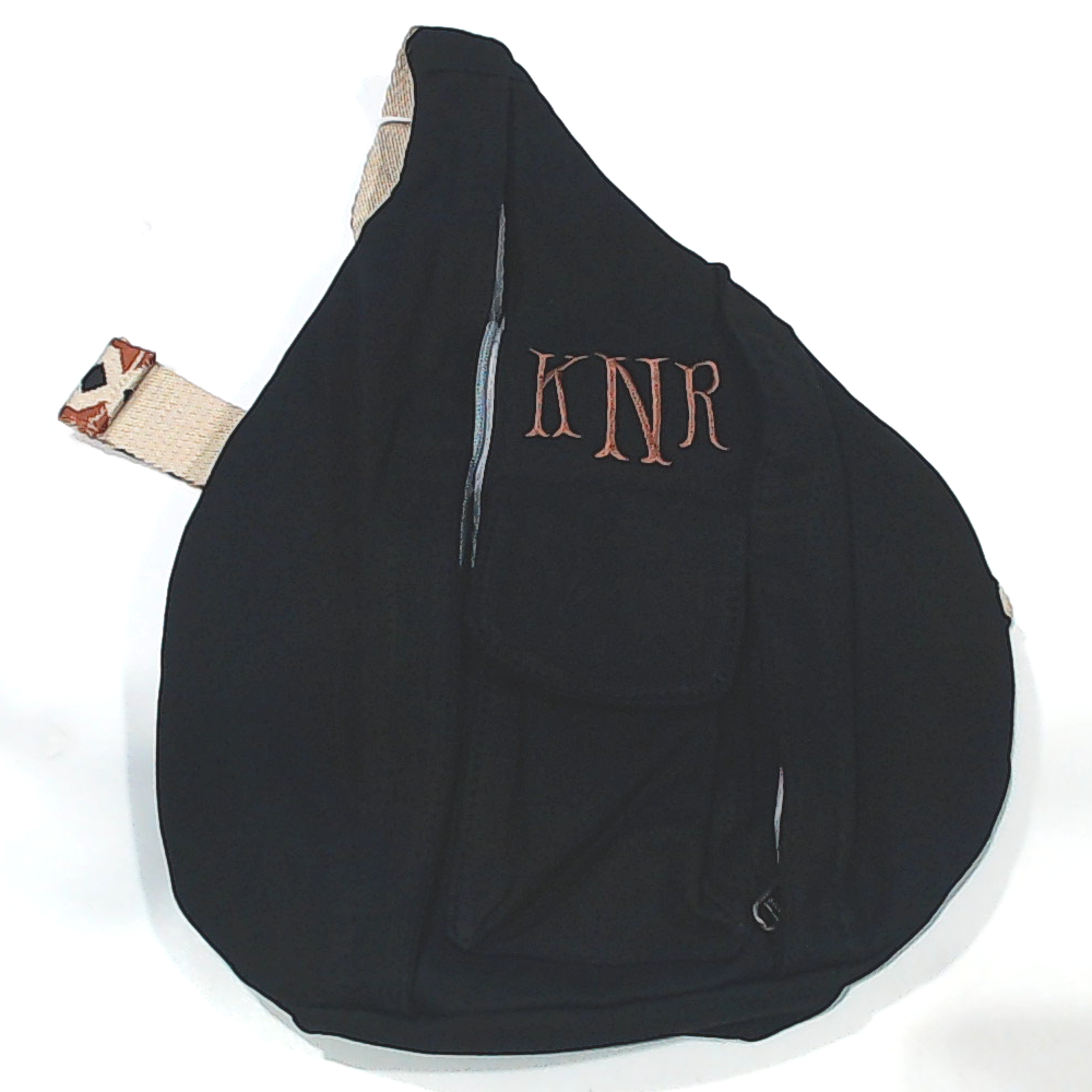 BLOOPER BAG: Monogrammed Sling Pack