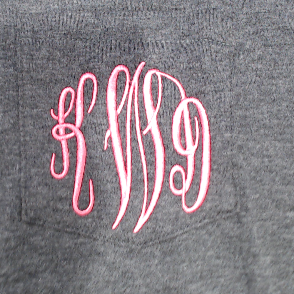 BLOOPER CLOTHING: Monogrammed Long Sleeve Shirt