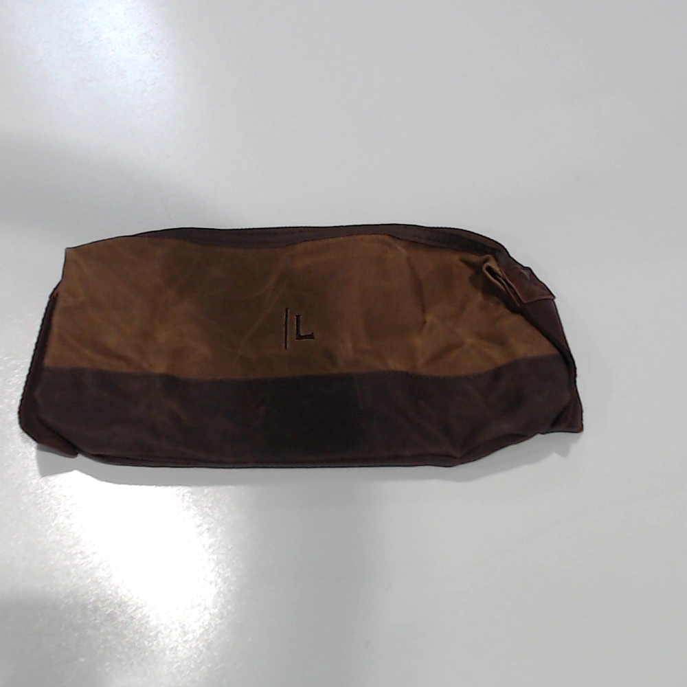 BLOOPER ACCESSORY: Personalized Waxed Canvas Dopp Kit