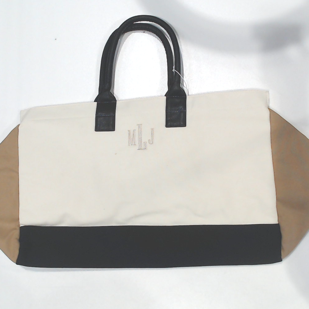 BLOOPER BAG: Monogrammed Upscale Weekender