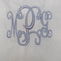 BLOOPER ACCESSORY: Monogrammed Pillow Sham