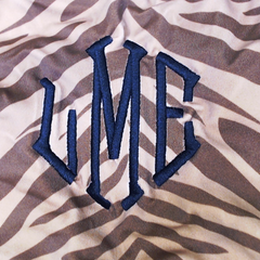 BLOOPER SWIM: Monogrammed One Piece Bathing Suit