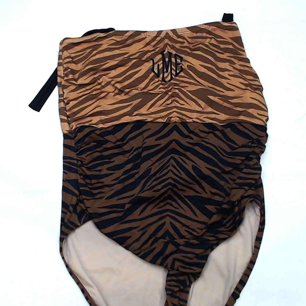 BLOOPER SWIM: Monogrammed One Piece Bathing Suit