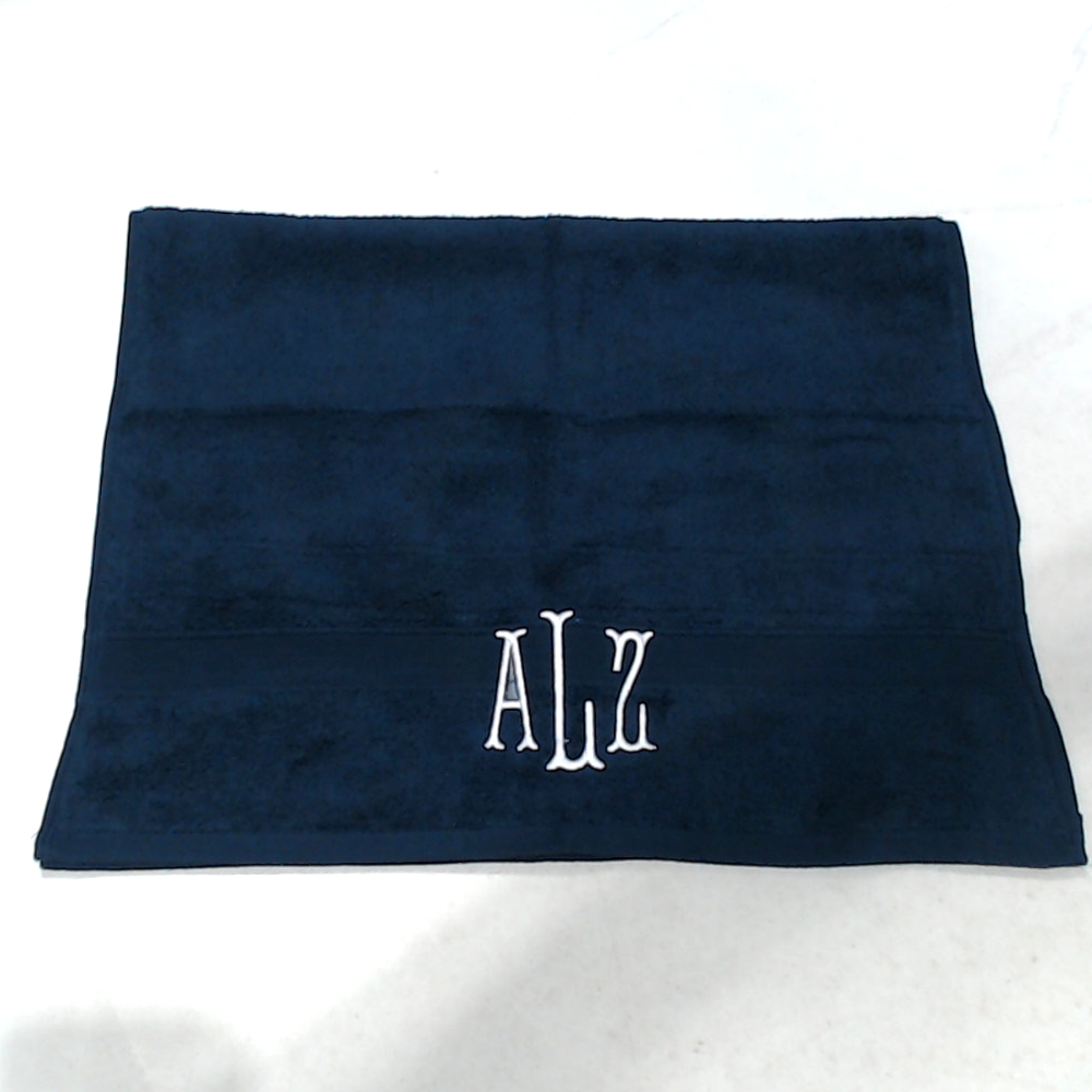 BLOOPER ACCESSORY: Monogrammed Hand Towel