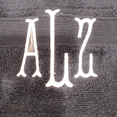 BLOOPER ACCESSORY: Monogrammed Hand Towel