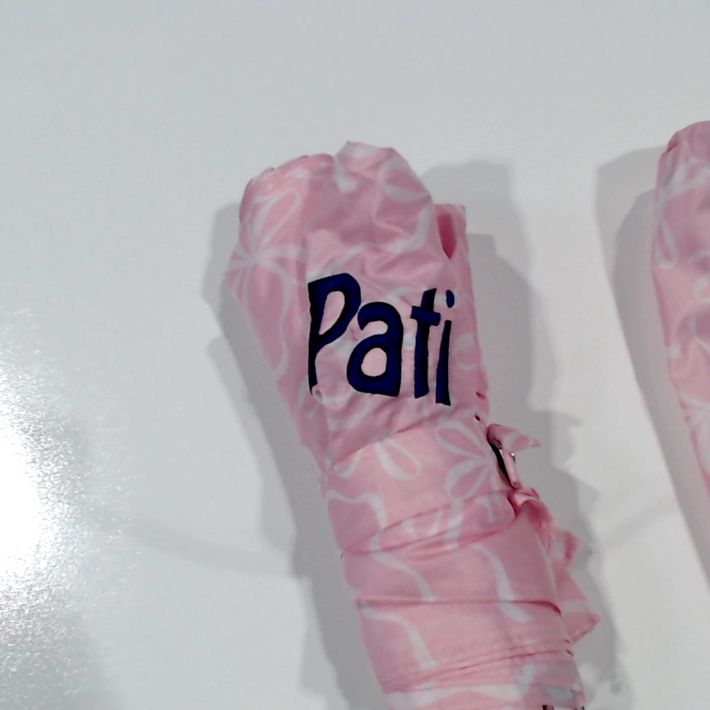 BLOOPER ACCESSORY: Monogrammed Umbrella