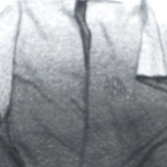BLOOPER CLOTHING: Monogrammed Ombre Poncho
