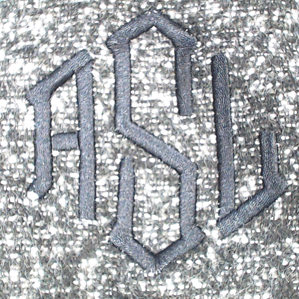 BLOOPER CLOTHING: Monogrammed Ombre Poncho