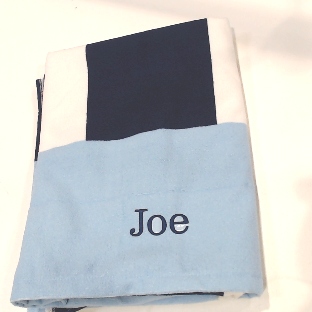 BLOOPER SWIM: Monogrammed Beach TowelMonogrammed Beach Towel