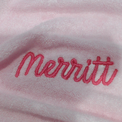 BLOOPER KIDS: Monogrammed Baby Hooded Bath Towel