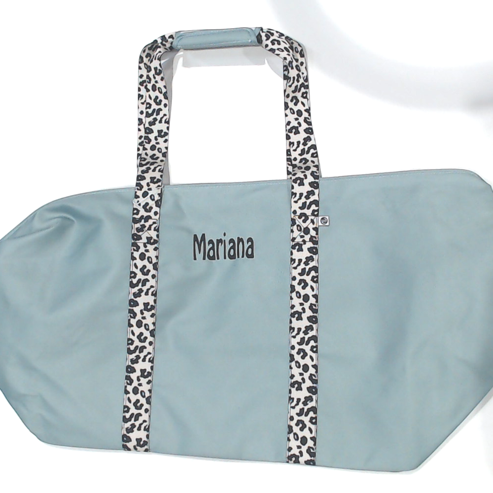 BLOOPER BAG: Monogrammed Extra Large Tote Bag