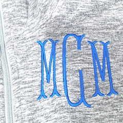 BLOOPER CLOTHING: Monogrammed Women's Freeport Microfleece Pullover