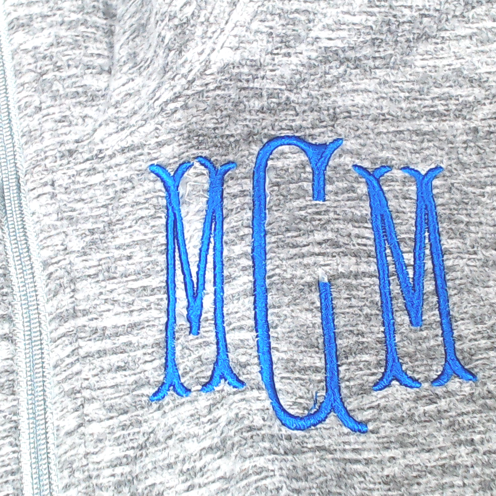 BLOOPER CLOTHING: Monogrammed Women's Freeport Microfleece Pullover