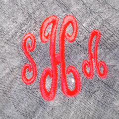 BLOOPER KIDS: Monogrammed Kids Poncho