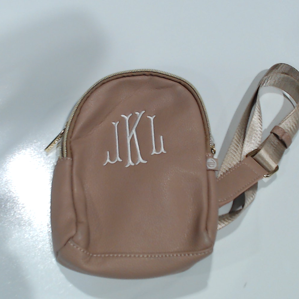 BLOOPER BAG: Monogrammed Sling Bag