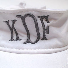 BLOOPER KIDS: Monogrammed Girls Visor