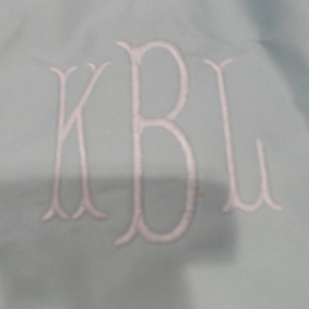 BLOOPER BAG: Monogrammed Tote Bag