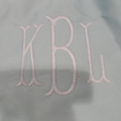 BLOOPER BAG: Monogrammed Tote Bag